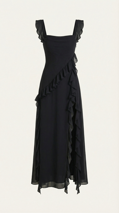 Serelina Ruffle Maxi Dress