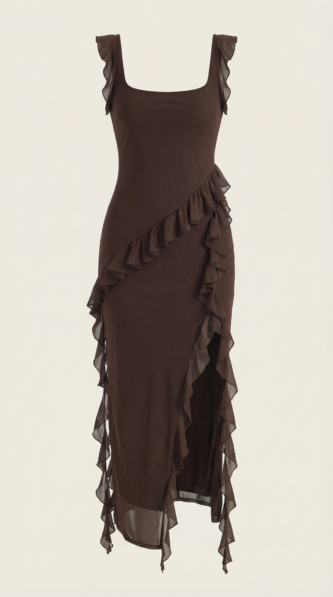 Serelina Ruffle Maxi Dress