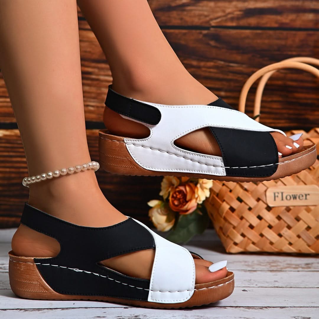 ELINA COMFORT WEDGE SANDALS