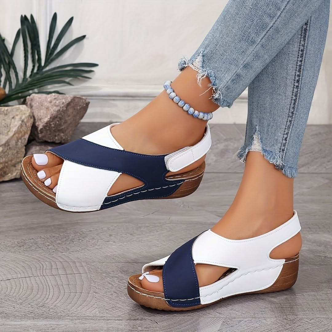 ELINA COMFORT WEDGE SANDALS
