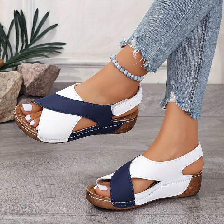 ELINA COMFORT WEDGE SANDALS