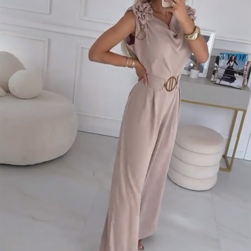 Elowira Floral Grace Jumpsuit